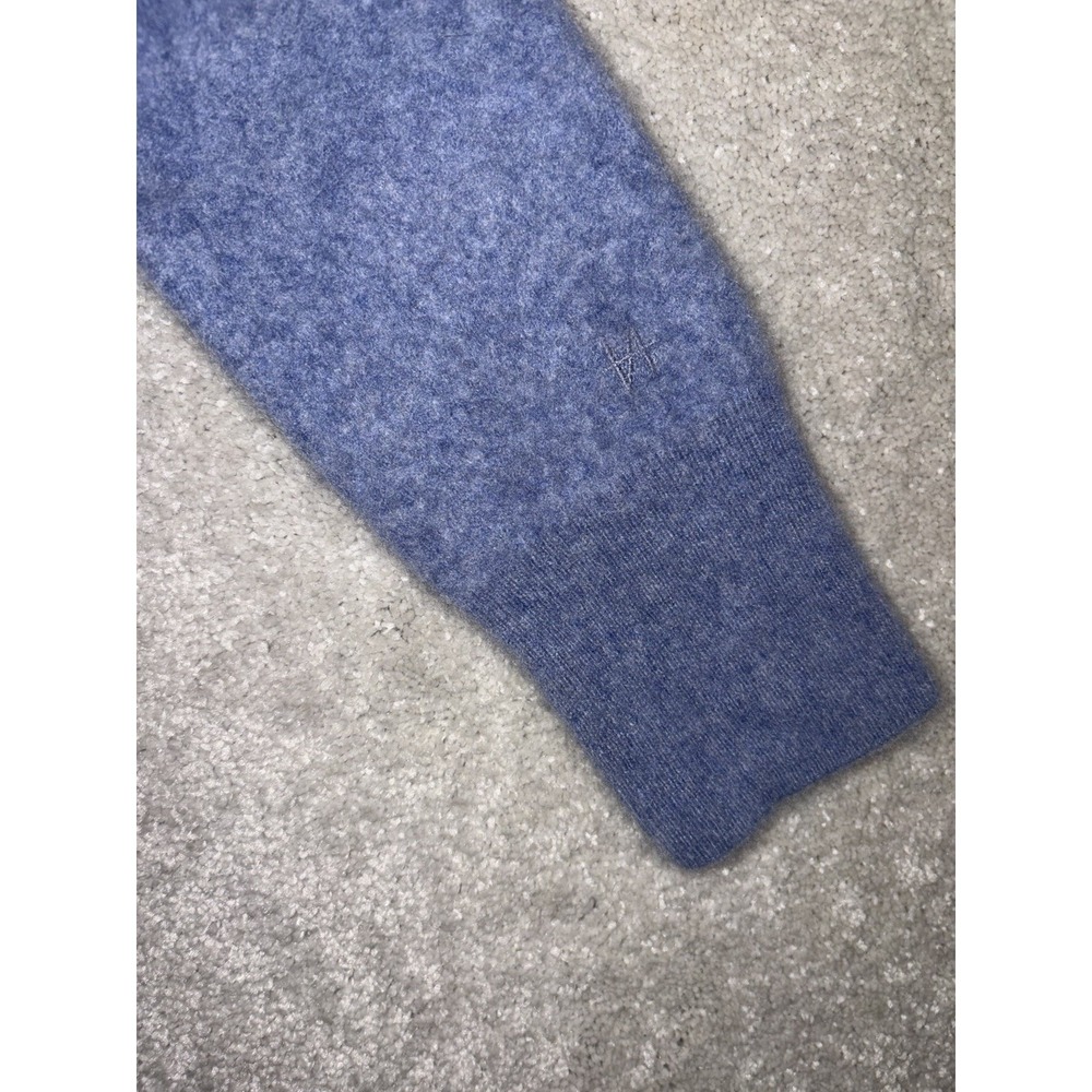 naadam cashmere sweater women blue medium (fits mire like a small) - Picture 3 of 11